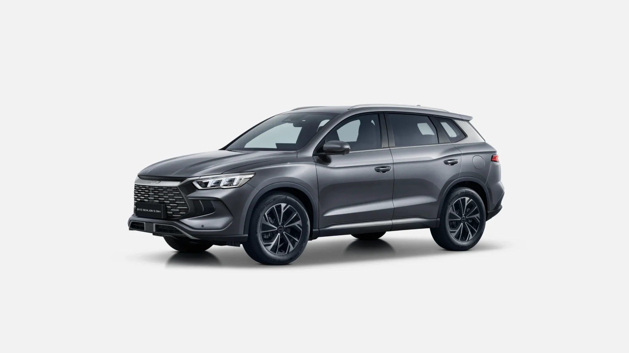 BYD SEALION 5 DM-i, Design, Time Grey, interiér Black