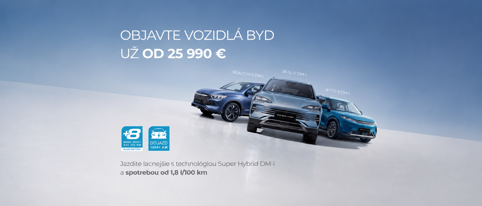 Objavte svet vozidiel BYD