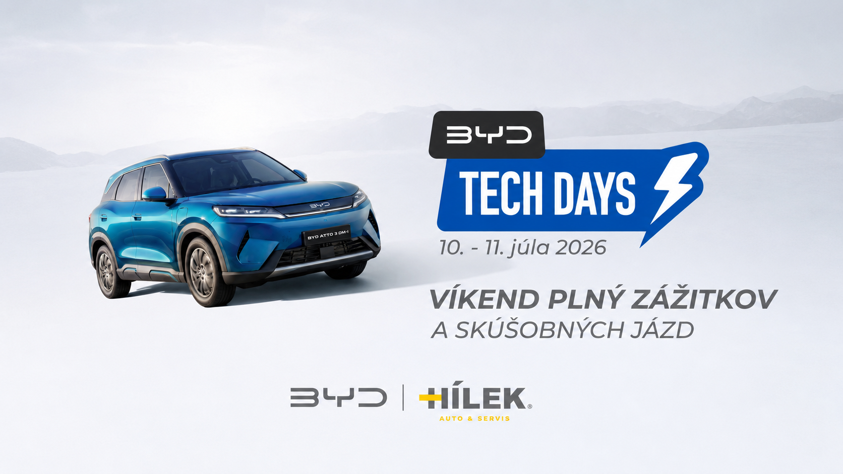 BYD Tech Days 10. – 11. júla 2026