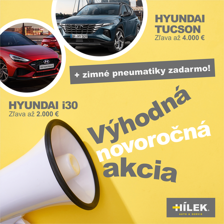 Novoročná akcia HYUNDAI