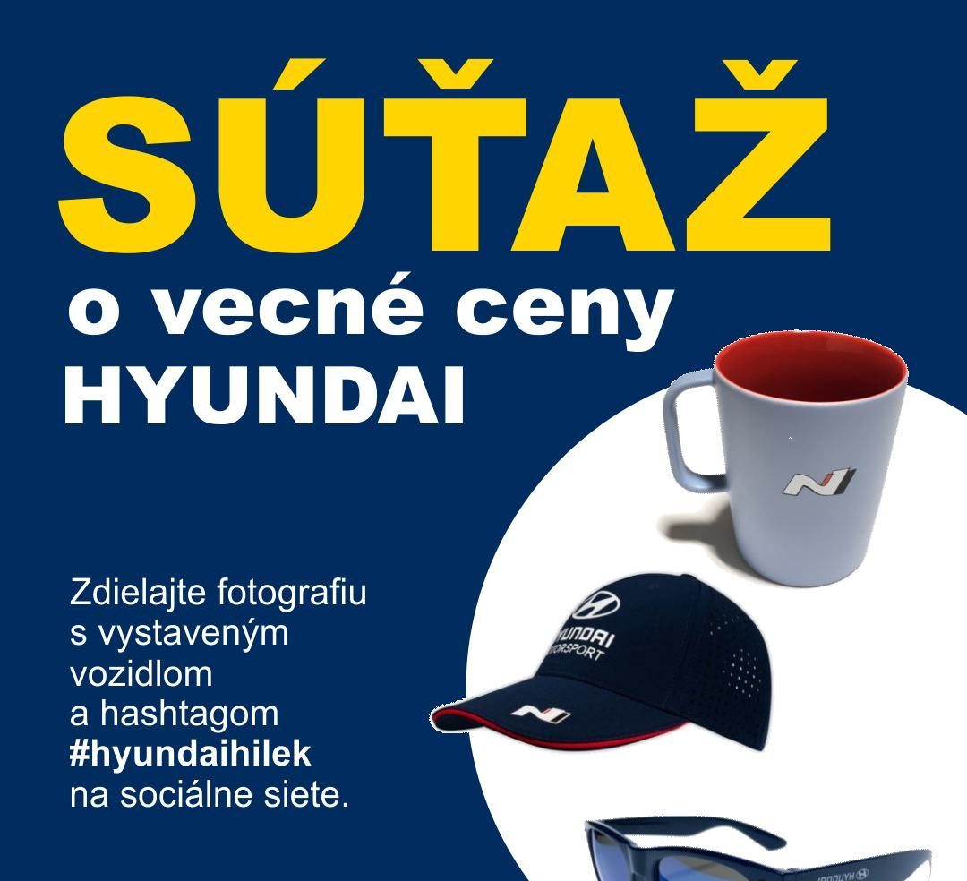 Súťaž o vecné ceny HYUNDAI!
