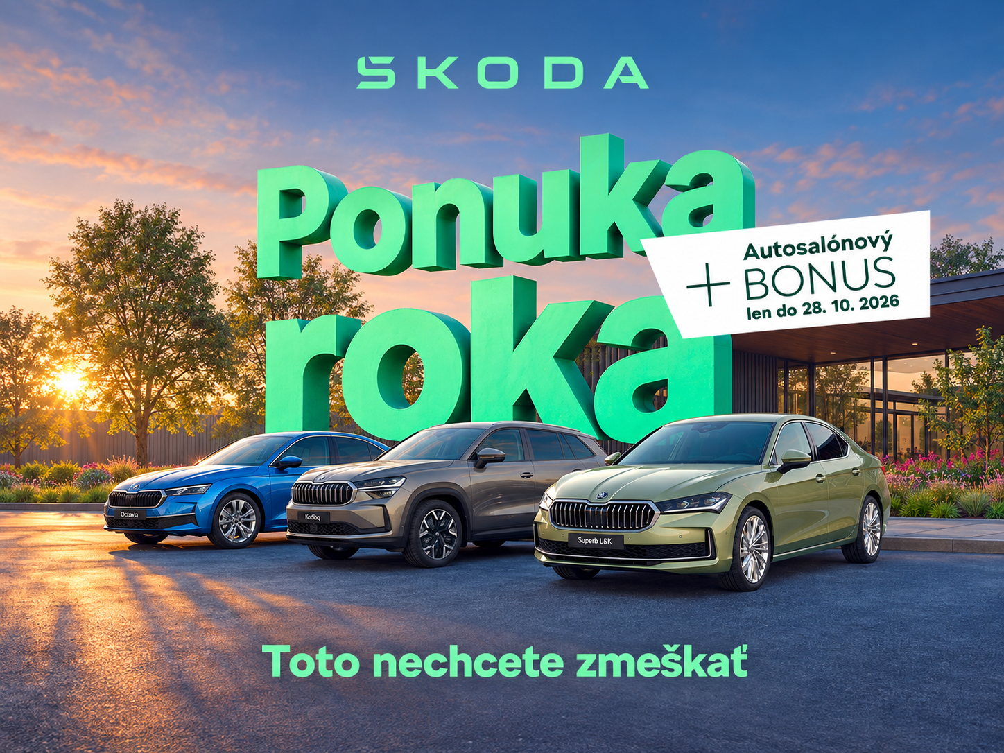 Škoda Ponuka roka je teraz ešte výhodnejšia