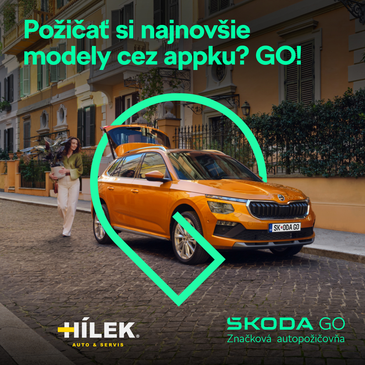Škoda GO – značková autopožičovňa