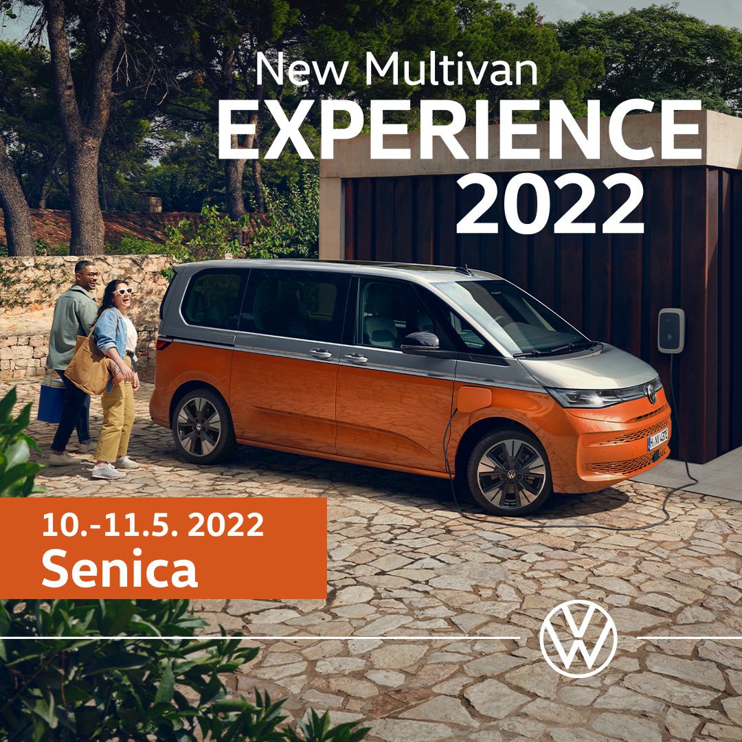 Skúste si nový VW MULTIVAN v Senici (len 10. – 11. mája)