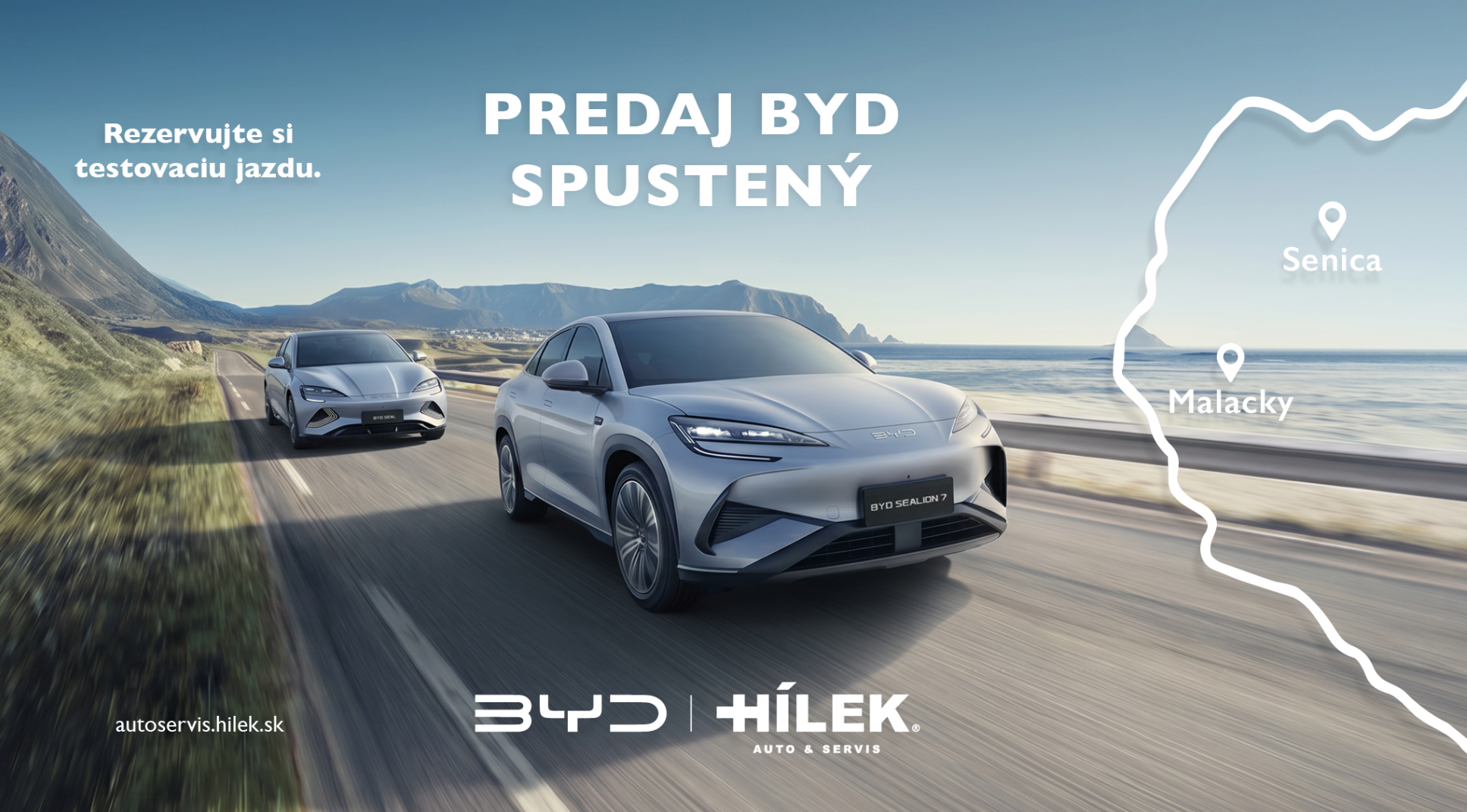 Predaj vozidiel BYD spustený